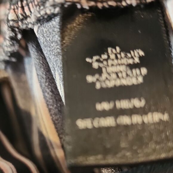 Torrid Black and Pink Striped Apparel - Picture 3 of 4